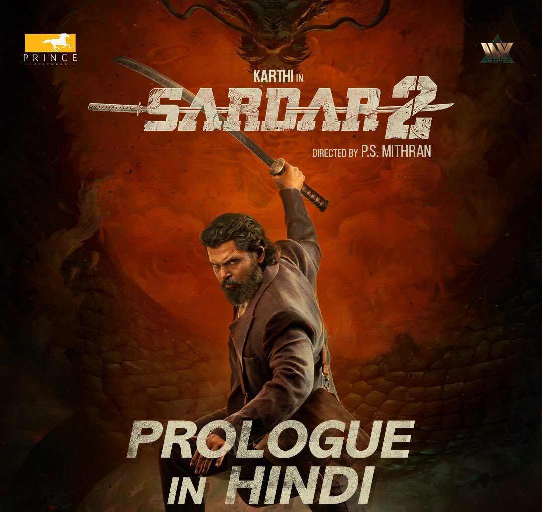 #Sardar2 Hindi Prologue 💥
youtu.be/RRM-4d1gllU

Expected to have a Wider Release in Hindi for #Karthi 👌