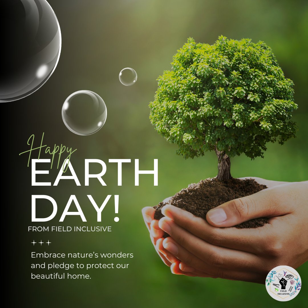 FieldInclusive's tweet image. 🌎✨ This Earth Day, we celebrate the beauty and resilience of our planet — even as it faces unprecedented threats.
In a time when environmental protections are being weakened and short-term interests overshadow the urgent need for action, it’s more important than ever to renew…
