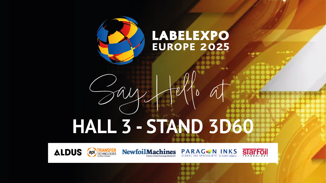 api_transfer's tweet image. Exciting News for Labelexpo Europe 2025! Aldus Group companies will unite at Labelexpo Europe 2025 where our leading brands will present the latest innovations in inks, transfer products, spooling/slitting, and hot stamping technology.
#Aldus #LabelexpoEurope2025