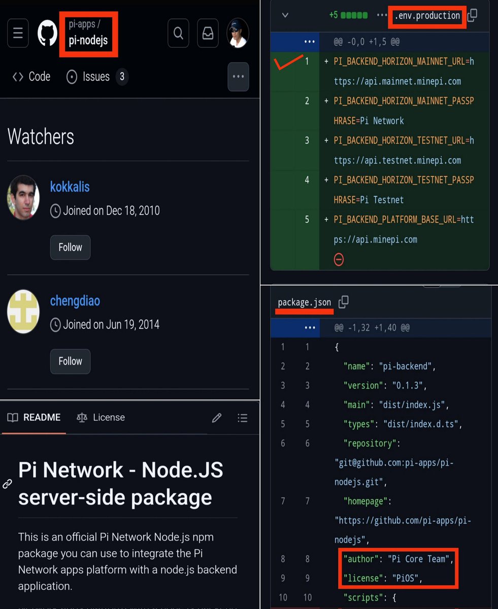 Pi Node JS,this is one of the Most Important Components of Pi Network,always monitored by Dr Nicolas and Dr Fan. 

The Latest Update of Pi Node JS has been done,and currently the Node JS system is in Mainnet Horizon (Stellar),which means that the final preparations are being made