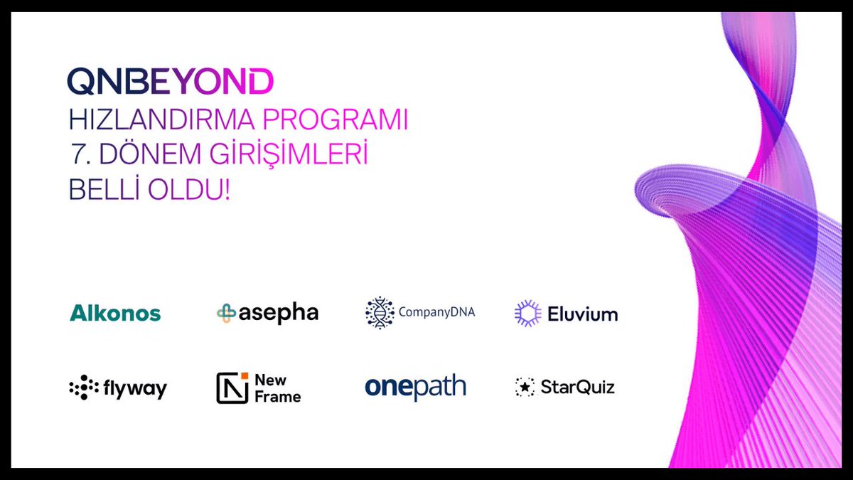 QNBEYOND Hızlandırma Programı'nın 7. dönemine seçilen 8 girişim webrazzi.com/2025/04/22/qnb…