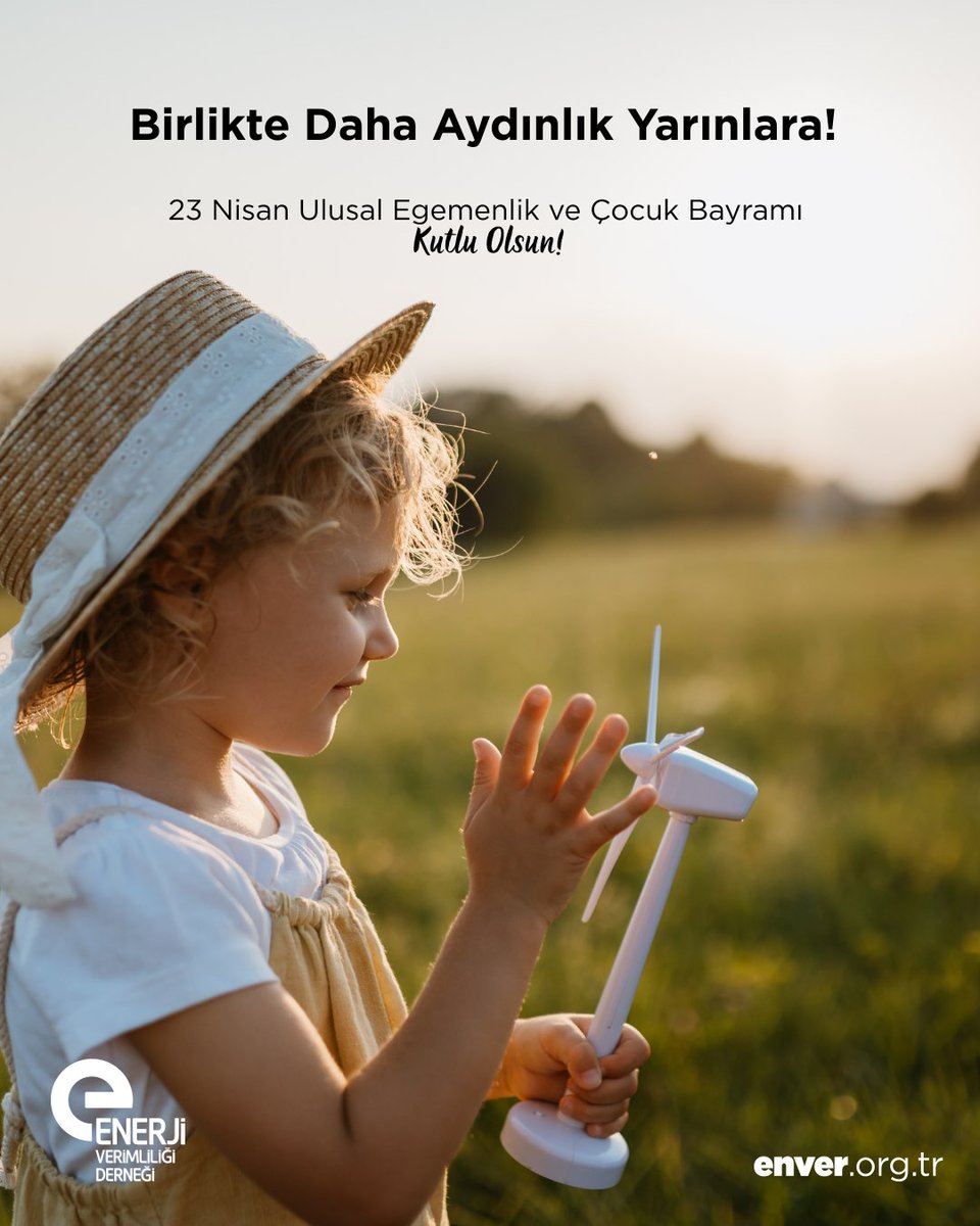 Enerji Verimliliği (@enverorgtr) on Twitter photo Bugünün çocukları, yarının dünyasını şekillendirecek.
Onlara daha temiz, daha yaşanabilir ve enerji verimli bir gelecek bırakmak hepimizin sorumluluğu. Enerjiyi bilinçli kullandığımız her adım, çocuklarımız için daha aydınlık bir yarına dönüşür. Bugünün çocukları, yarının dünyasını şekillendirecek.
Onlara daha temiz, daha yaşanabilir ve enerji verimli bir gelecek bırakmak hepimizin sorumluluğu. Enerjiyi bilinçli kullandığımız her adım, çocuklarımız için daha aydınlık bir yarına dönüşür.