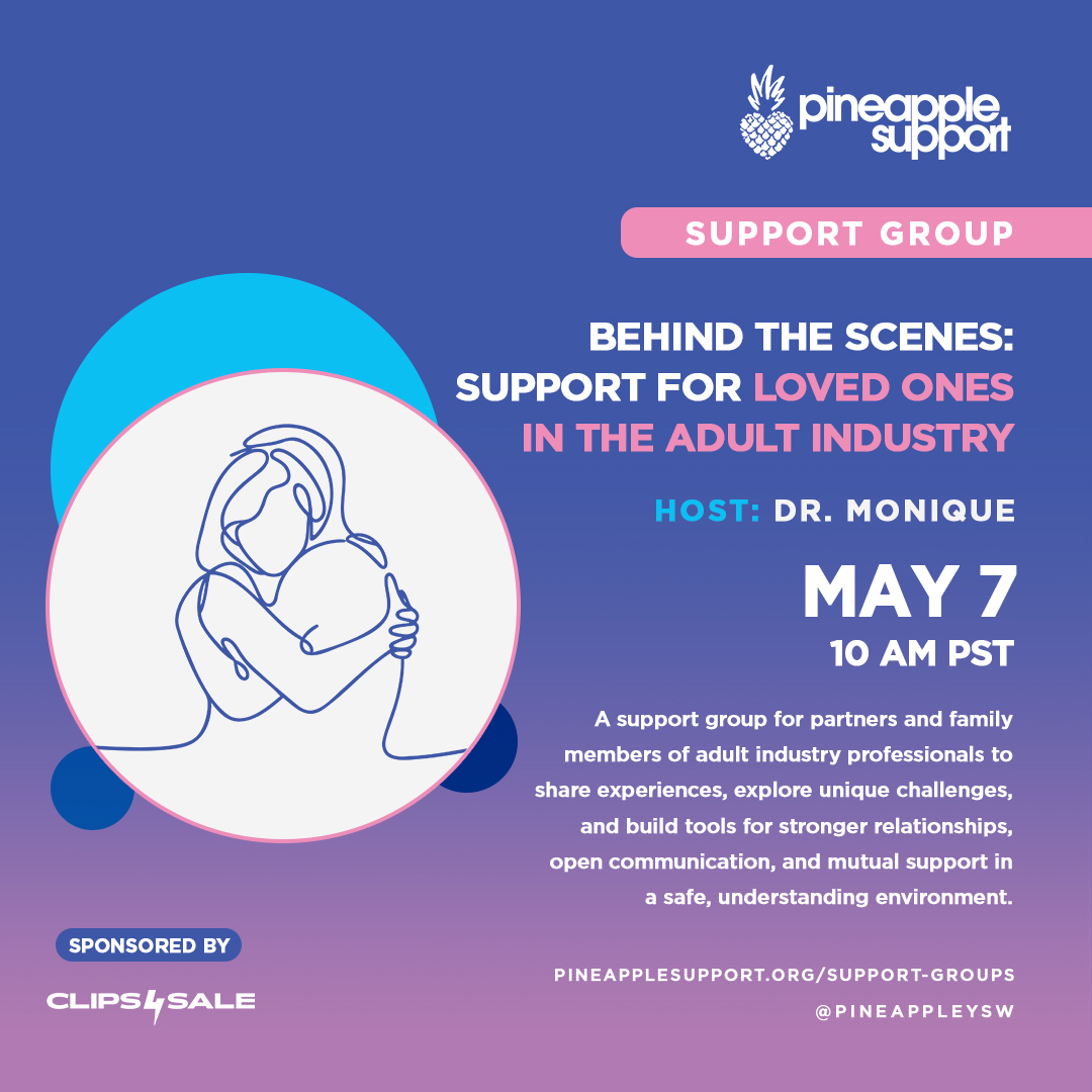 Clips4Sale.com (@clips4sale) on Twitter photo Partners and family of adult industry professionalsāthis oneās for you. š Behind the Scenes, a support group hosted by Dr. Monique, offers space to connect, share, and build tools for mutual support.
Sponsored by Clips4Sale
š pineapplesupport.org/support-groups
<a href="/PineappleYSW/">Pineapple Support</a> Partners and family of adult industry professionalsāthis oneās for you. š Behind the Scenes, a support group hosted by Dr. Monique, offers space to connect, share, and build tools for mutual support.
Sponsored by Clips4Sale
š pineapplesupport.org/support-groups
<a href="/PineappleYSW/">Pineapple Support</a>