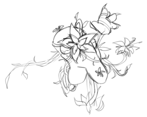 뭔가 그리려다 실패함