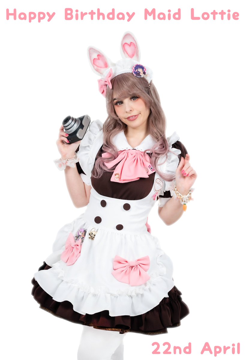 🐰Today (April 22nd) is Maid Lottie's Birthday🐰

Lottie has been spotted playing her favourite video games for her birthday!