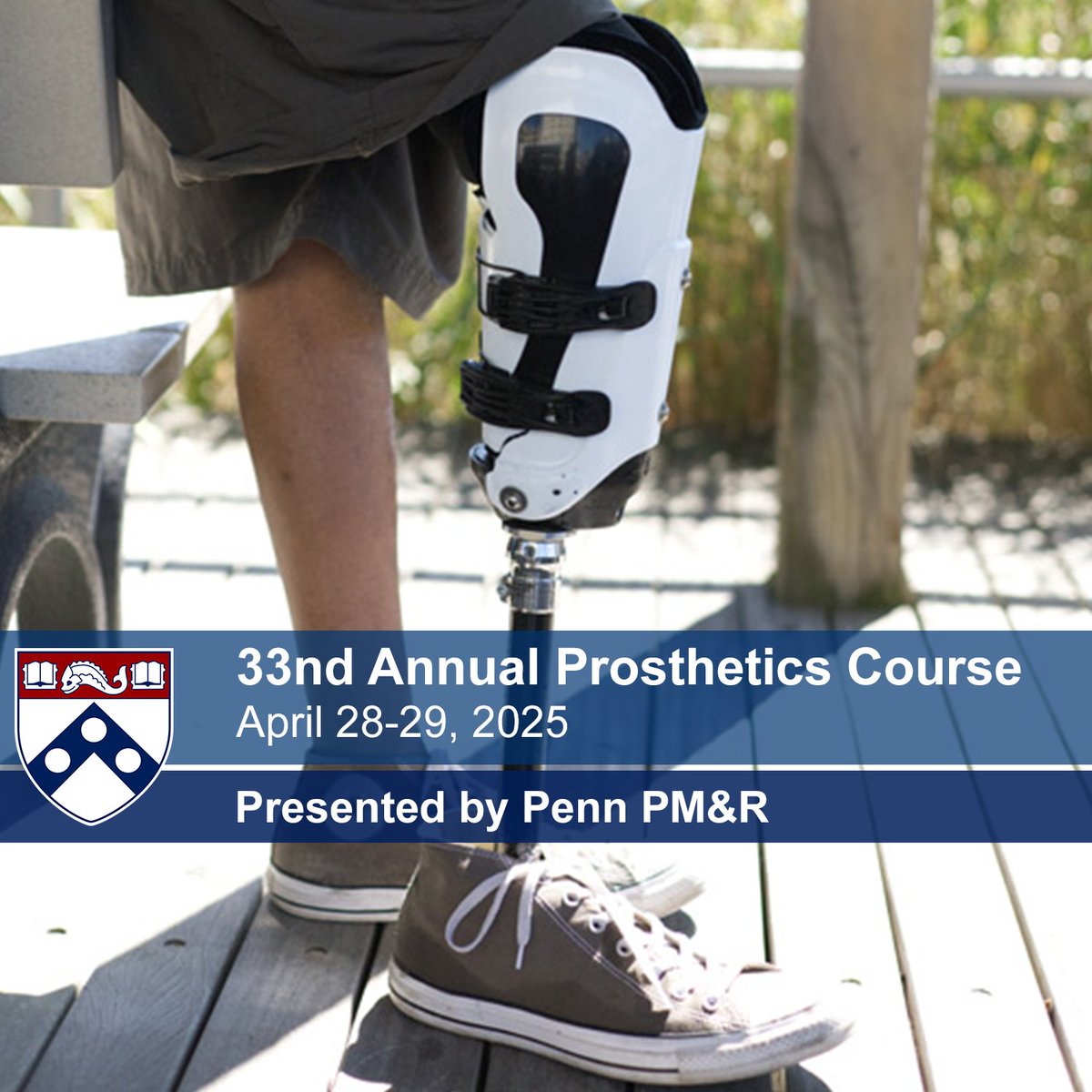 Our 33nd Annual Prosthetics Course will take place April 28-29, 2025! This two-day intensive course on prosthetic and orthotic devices features lectures from professionals across the spectrum of care

Course director: Dr. Lenrow

Resident course directors: Drs. Kahn and McDaniel