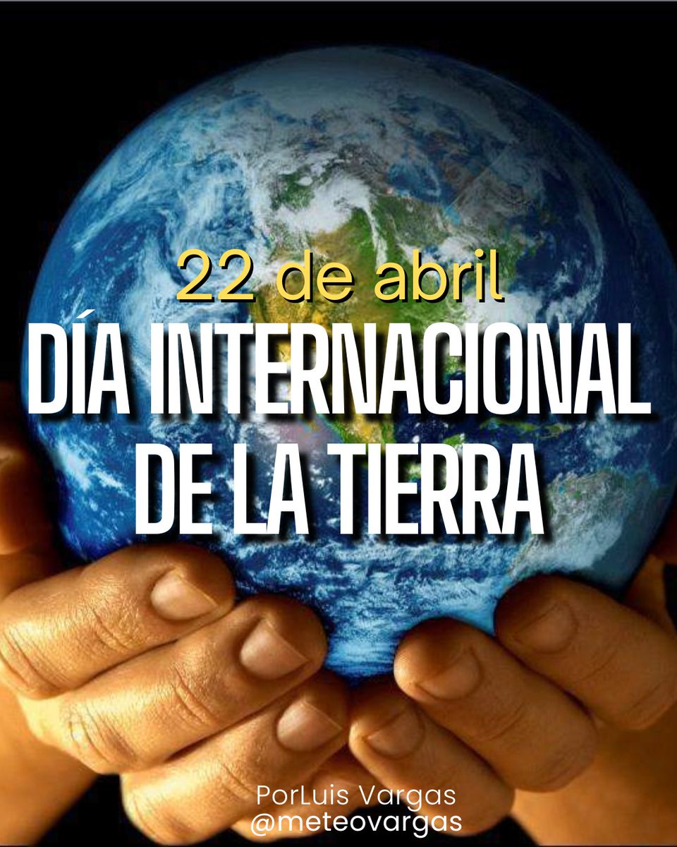 "Si nuestro planeta tuviera manos ya se hubiera sacudido de muchos de nosotros"

Hoy #22Abr es un día propicio para recordar que aún no tenemos otro planeta donde mudarnos. Hay que cuidar cada día el que tenemos.