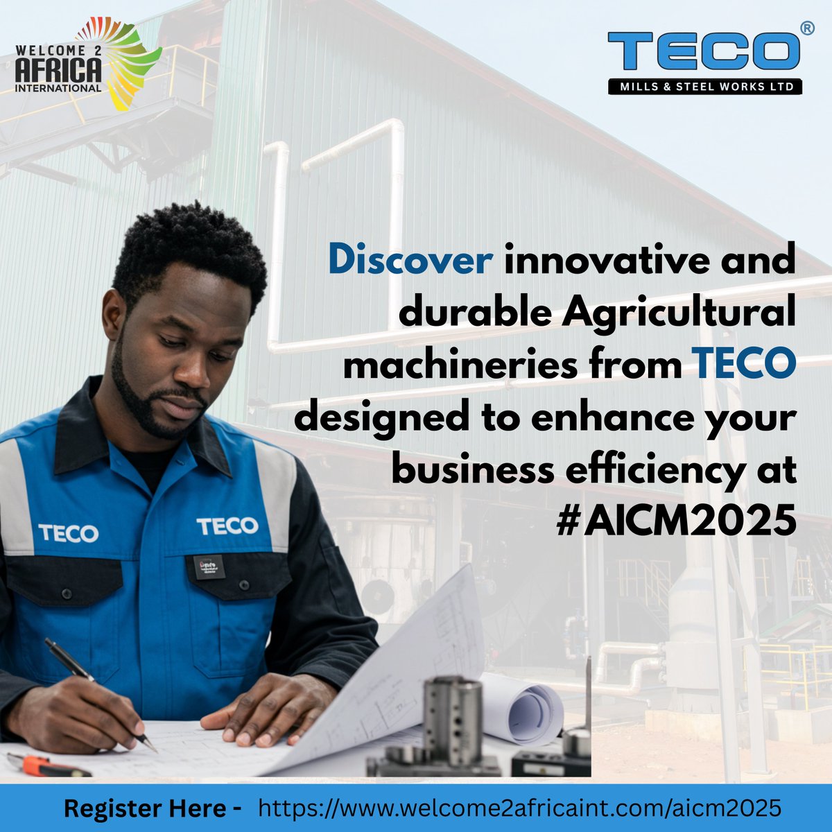 Join us as we highlight and discuss cutting-edge solutions designed to drive growth and innovation in your business at the 5th edition of the Agri-Investment and Capital Markets Forum (AICM2025).

#AICM2025 #tecogroupng