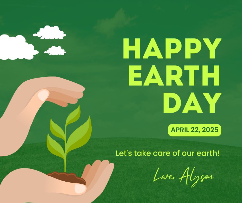 alysonschafer's tweet image. Happy Earth Day! 🌱
An important topic to discuss with our children... our Earth is the only home we have! 🌎
You can make it fun by doing Earth Day games & activities too.
#EarthDay2025 #parenting #childrenareourfuture