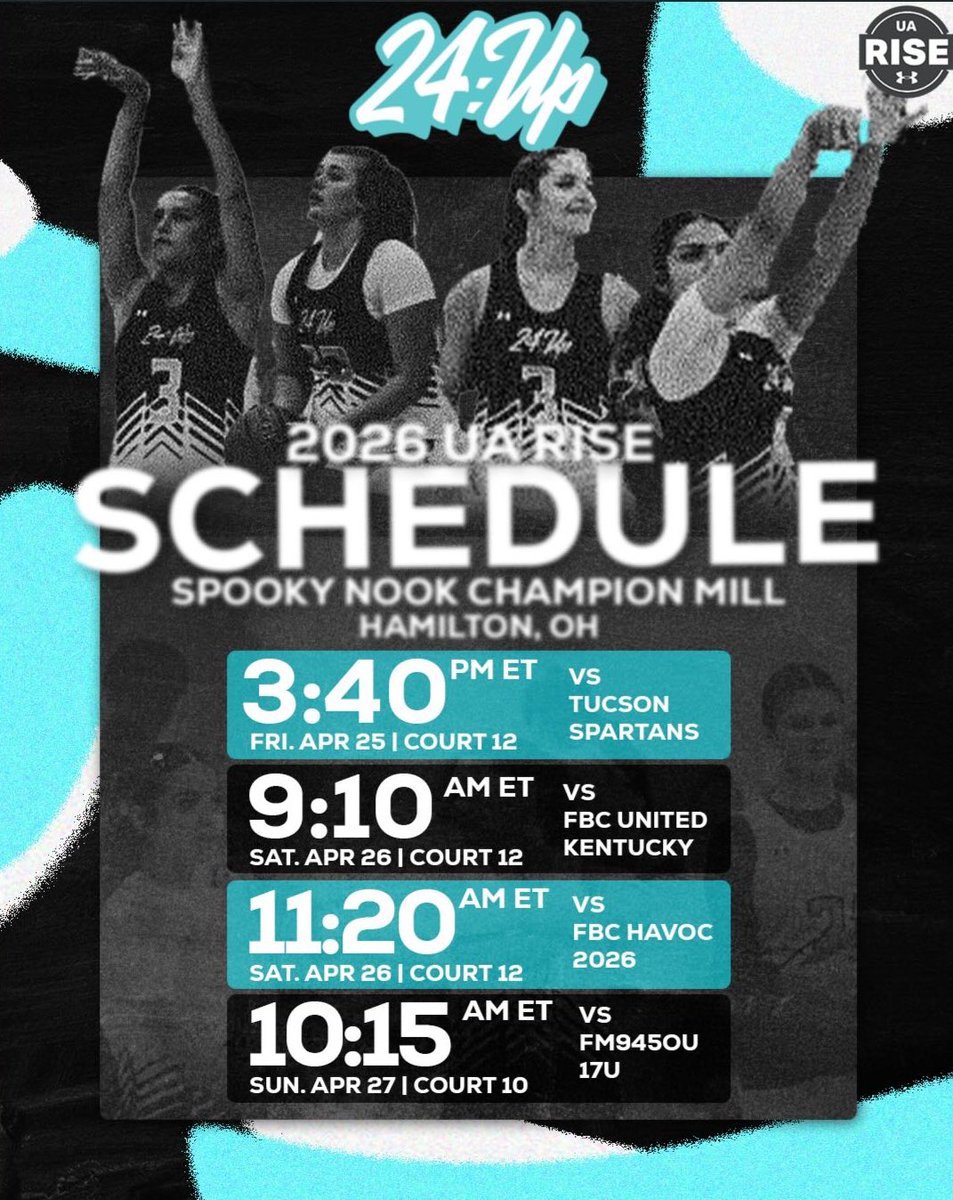 Madyn Wankowski (@madynwankowski) on Twitter photo We are ready for the first <a href="/RiseCircuit/">UA Rise Circuit</a> stop this weekend in Ohio! I’m super excited to get after it this weekend with the team. Hope you can make it out and watch us compete!
#UARiseCircuit #Womensbasketball
#Futureplayer #24up We are ready for the first <a href="/RiseCircuit/">UA Rise Circuit</a> stop this weekend in Ohio! I’m super excited to get after it this weekend with the team. Hope you can make it out and watch us compete!
#UARiseCircuit #Womensbasketball
#Futureplayer #24up