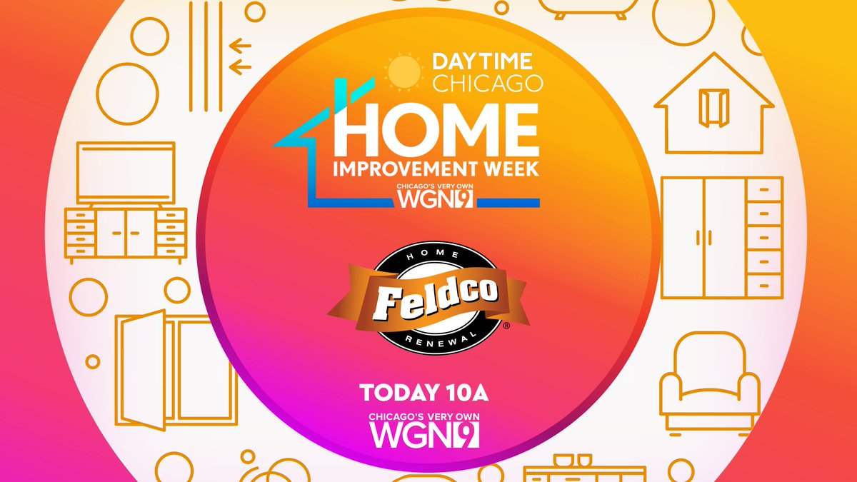 Watch Daytime Chicago today at 10 on WGN or streaming on the WGN+ app on your smart TV for great ideas on home improvement from <a href="/Feldco/">Feldco</a>.