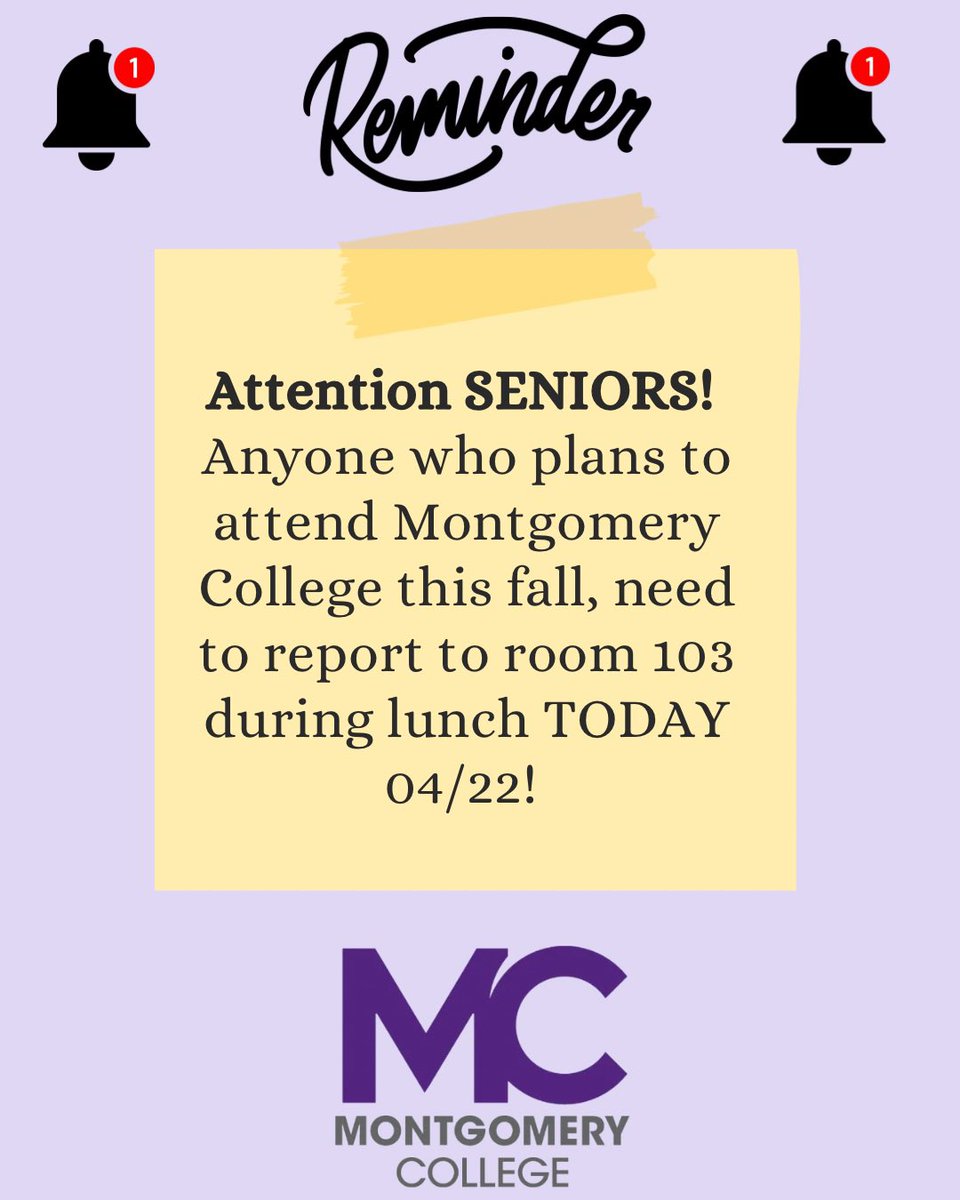 qohs_ccic's tweet image. 🚨⏰ QOHS SENIORS ⏰🚨