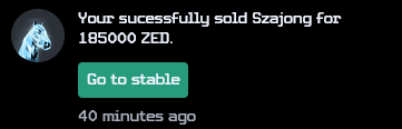 🔥 Another big move in the ZED Champions universe! Just sold Szajong for 185,000 $ZED 🚀

Web3 racing isn’t the future — it’s happening right now. Don’t get left at the gate 🏁
Jump in, race, earn, and rise 💸
#ZEDChampions #zed #Base  #Web3Gaming #NFTGaming <a href="/zed_champions/">ZED CHAMPIONS</a>
