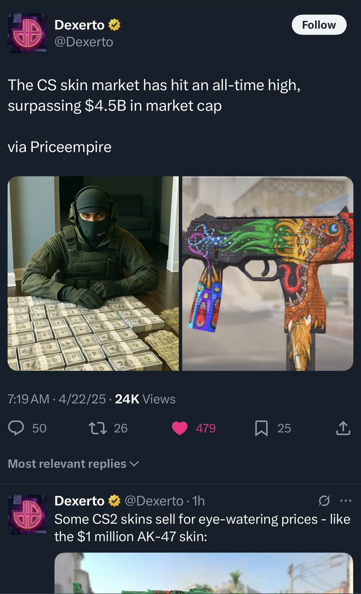 <a href="/degengambleh/">Zer0 ▚▘▚▘▚▘</a> what wil #cs2skins MC reach!?