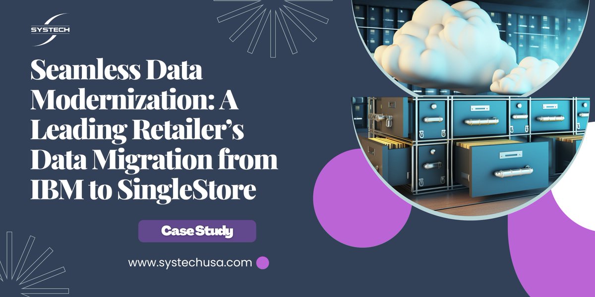 systechusa's tweet image. A top Dubai retailer (90+ stores) partnered with #SystechSolutions &amp;amp; #SingleStore to modernize their data platform for real-time insights.

Hear the story from Ramcharan Bala &amp;amp; Ashish Kumar in our webinar linkedin.com/events/moderni…

Case Study
systechusa.com/seamless-data-…