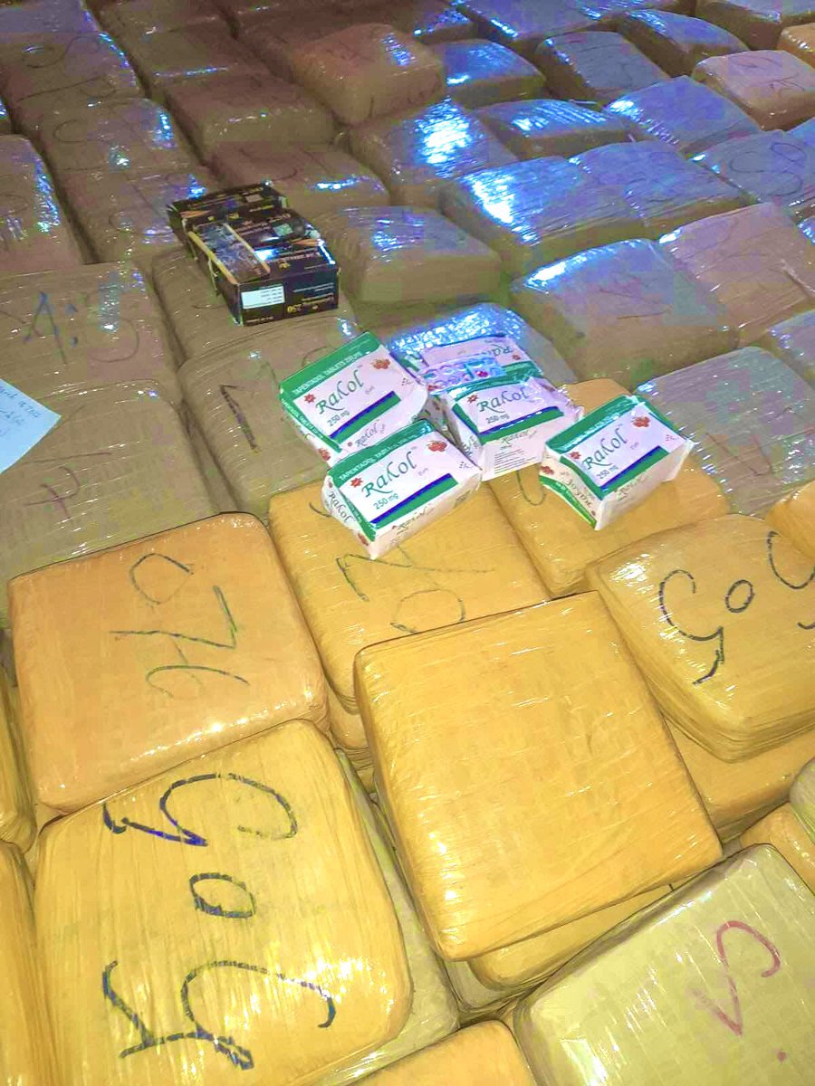 Ghada Fathi Waly (@ghadafathiwaly) on Twitter photo Encouraged to see <a href="/UNODC/">UN Office on Drugs & Crime</a> training making a difference on the ground.
With our support, Liberia’s Drug Enforcement Agency intercepted a major drug shipment worth over $77,000 - a clear sign that investing in national capacities can help tackle drug trafficking & organized crime. Encouraged to see <a href="/UNODC/">UN Office on Drugs & Crime</a> training making a difference on the ground.
With our support, Liberia’s Drug Enforcement Agency intercepted a major drug shipment worth over $77,000 - a clear sign that investing in national capacities can help tackle drug trafficking & organized crime.