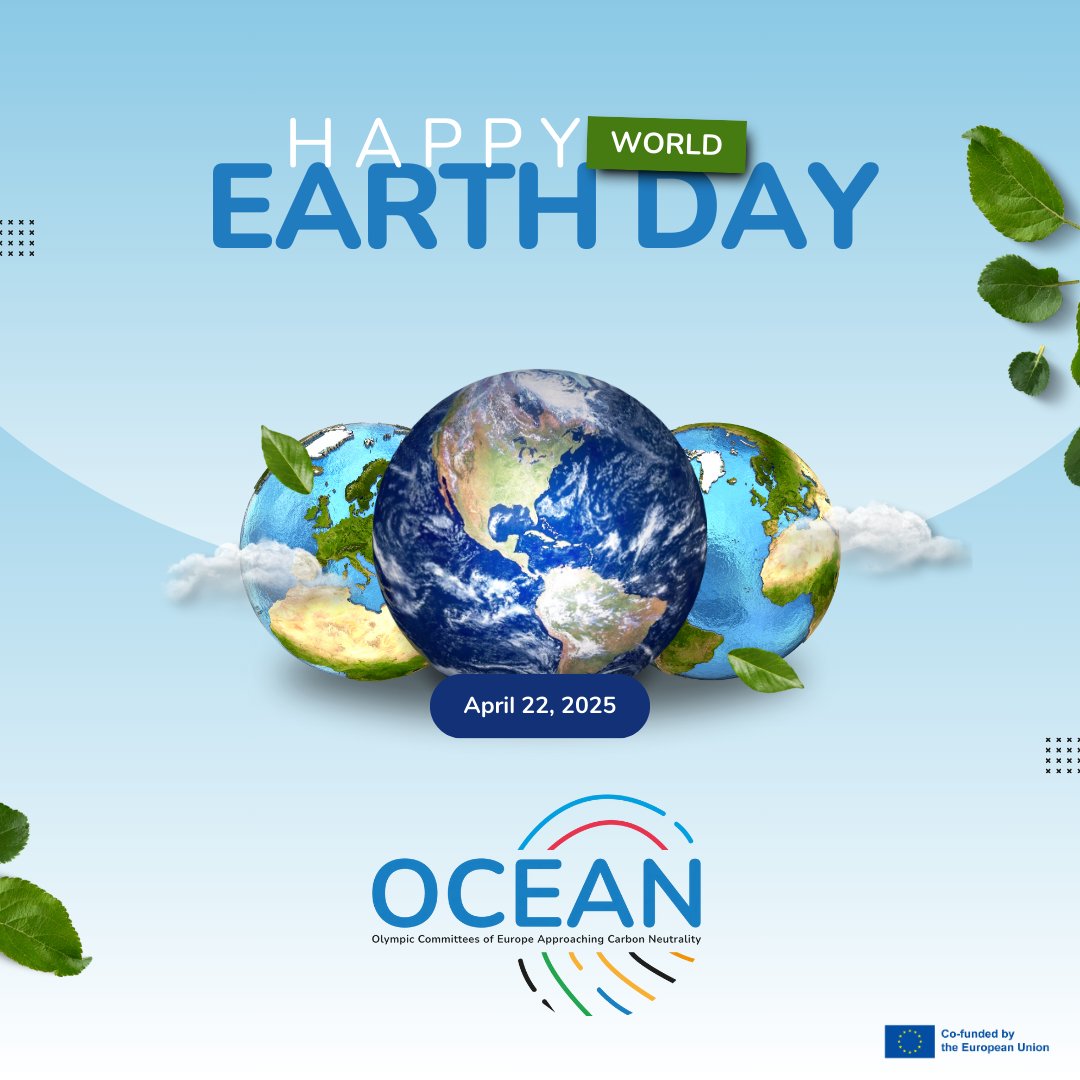 🌍On #EarthDay, the #OCEANPROJECT reiterates its commitment and calls for climate action!

📣Join us on 13 May for the Final Conference to hear from 18 Climate Action Officers and discover the new Carbon Footprint Measurement Tool.

🔗Register here: tinyurl.com/427ykzxd
