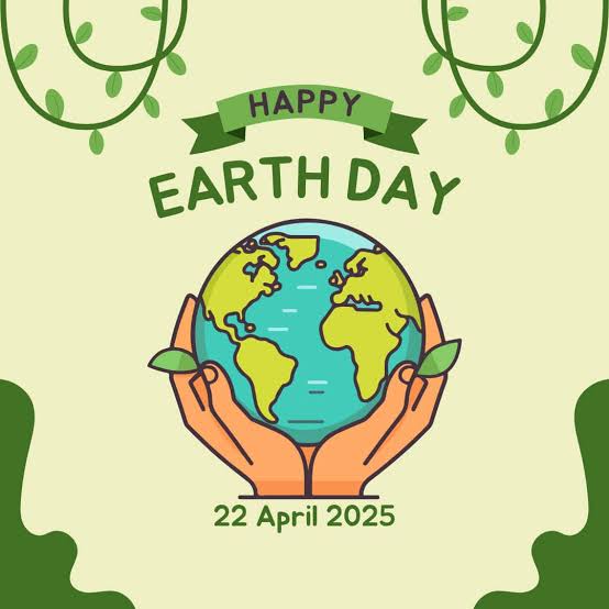 Happy Earth Day!  Let's celebrate our planet by planting trees, reducing waste, and spreading love for nature. Small actions today can make a big difference for tomorrow! #EarthDay #GoGreen#EarthDay2025 #HappyEarthDay