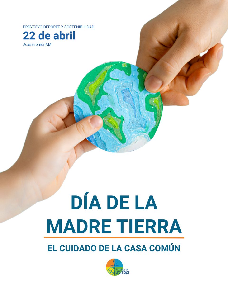 Hoy, Día de la Madre Tierra, reafirmamos nuestro compromiso con el cuidado de la Casa Común. Este trimestre trabajamos el respeto a la naturaleza desde el Proyecto Deporte y Sostenibilidad. ¿Quieres conocerlo? #casacomúnAM