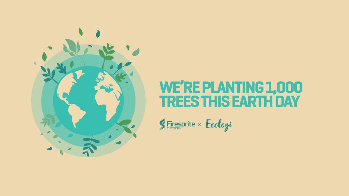 FirespriteGames's tweet image. 🌍 Happy #EarthDay2025! In our continued efforts to be a climate positive studio, we’re excited to mark this significant day and call to climate action with a donation of 1,000 trees to the reforestation and carbon offsetting projects of our friends @Ecologi_hq!
🌱 Find out…