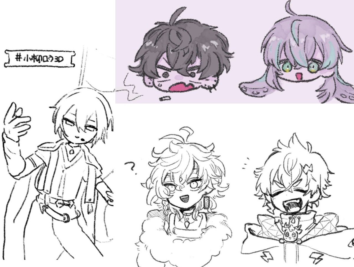 気がついたらつ🅰️を半分以上描いてた もうV垢作んなよという話