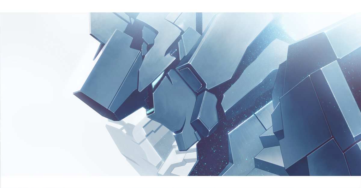 ユニコーンガンダム✨🦄
＃イラスト　＃ガンダム　＃ユニコーンガンダム