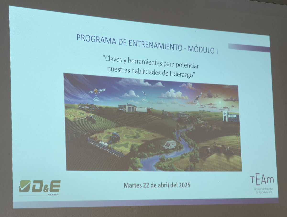 Comenzando el programa de Liderazgo  con D&amp;E. <a href="/martindesc1/">martindesc</a>