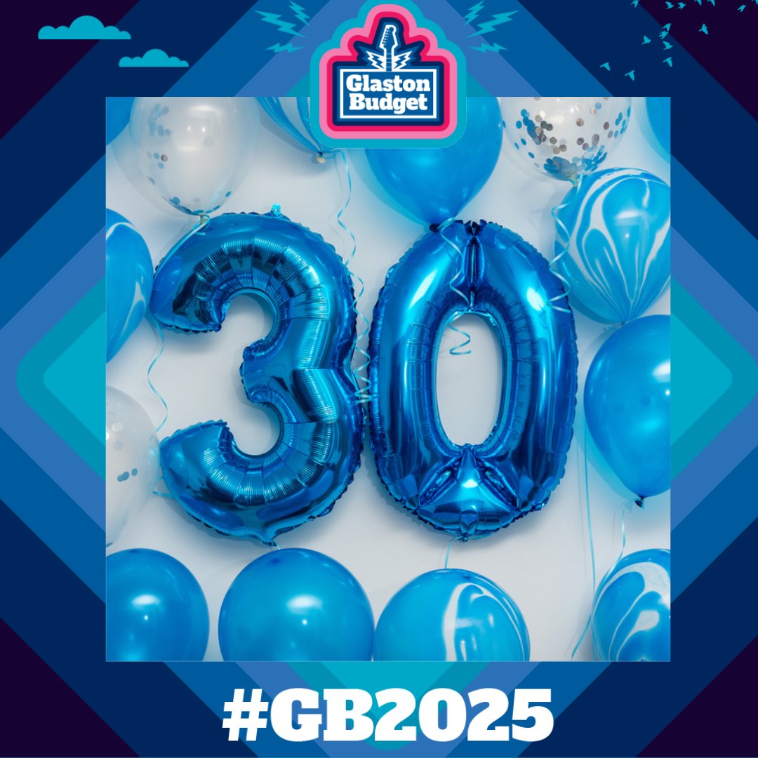 🎉Only 30 Days to Go!🎉
To the biggest &amp; best #Party of the year!🥳
Book your ticket now: glastonbudget.org
#GB2025 #Glastonbudget #MusicFestival #KeepingTheMusicAlive