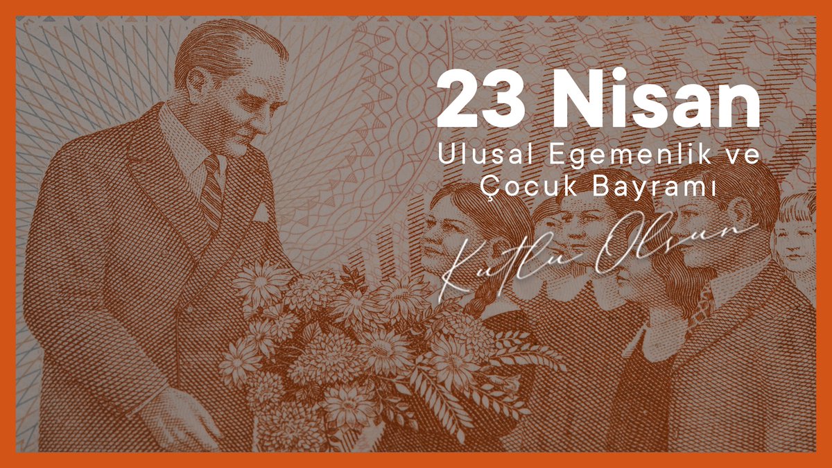 Gazi Mustafa Kemal Atatürk’ü saygıyla anıyor, geleceğimizin teminatı çocuklara armağan edilen bu anlamlı günü gururla kutluyoruz.

23 Nisan Ulusal Egemenlik ve Çocuk Bayramı kutlu olsun.
