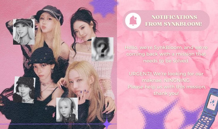 Hello, earthlings! 𝘚͟𝘺͟𝘯͟𝘬͟𝘉͟𝘭͟𝘰͟𝘰͟𝘮 is on the hunt for our missing 𝘕͟𝘪͟𝘯͟𝘨͟𝘯͟𝘪͟𝘯͟𝘨 to complete our squad, please tag her—and we’re looking for OA/SQ who wanna make friends, please leave your pretty trace here. A repost will be appreciated, thank you! ❤︎