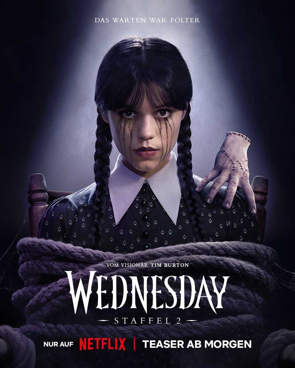 NetflixDE's tweet photo. Das Leiden hat ein Ende. Das Chaos beginnt. https://t.co/IFCkhQWx2R