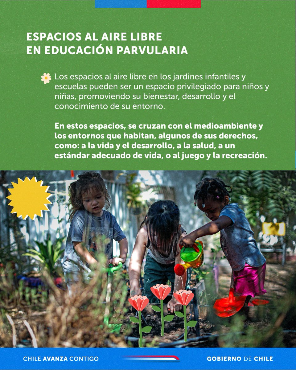En el Día de La Tierra 🌍, invitamos a promover experiencias pedagógicas que conecten a niñas y niños con la naturaleza: juego libre, aulas abiertas, paseos a plazas y cerros. Educar también es respirar, sentir y jugar 🌱¡Cuidar la Tierra también es habitarla!