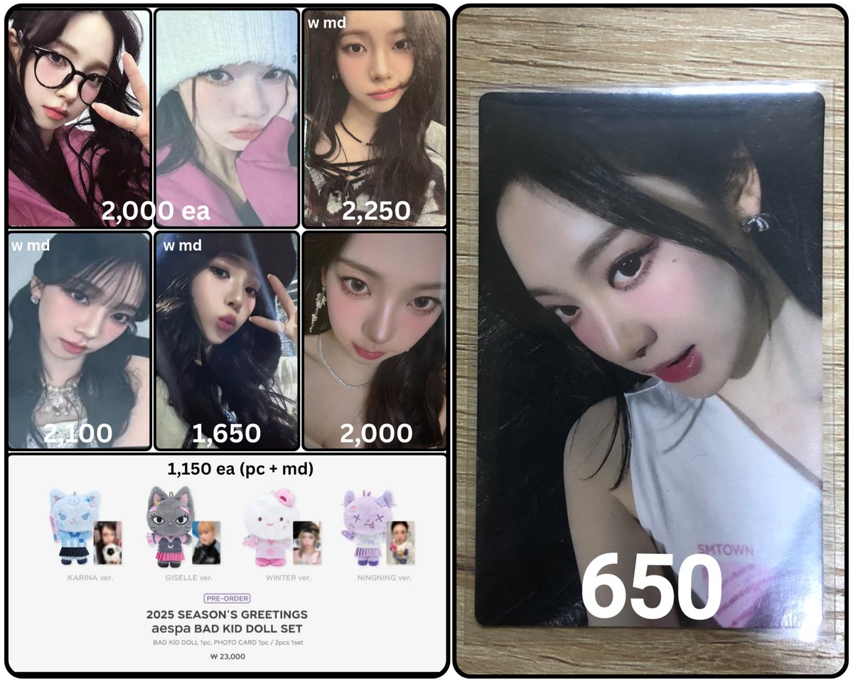 capyblues's tweet photo. —#ririsells
wts lfb ic ph
AESPA FINAL QUITTING SALE

Set: 71,790 + QYOP Items
- prio set taker
- can consider tingi qyop items if payo and good price
- max 3 months dop if taking whole set

karina giselle winter ningning my-j jp kr ina th cn jmj warner whiplash encore md pob poca https://t.co/APTQRgPKbP