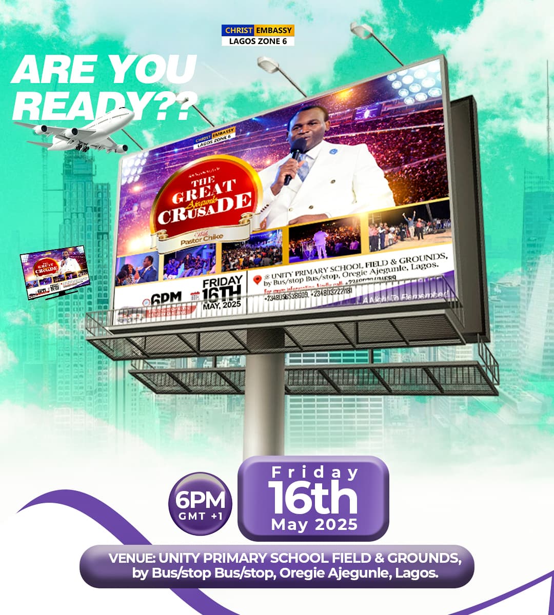 cecitychurch's tweet photo. It is getting closer!
it is getting hotter!
๐ง๐ต๐ฒ ๐๐ฅ๐๐๐ง ๐ผ๐๐๐๐ช๐ฃ๐ก๐ ๐๐ฅ๐จ๐ฆ๐๐๐ ๐ธ๐ช๐ต๐ฉ ๐๐ข๐ด๐ต๐ฐ๐ณ ๐๐ฉ๐ช๐ฌ๐ฆ.
Are you Ready!!!!
#cect
#theBeautifulChurch
#peecee4ever
#thegreatcrusade
#gac
#coderabah
#cellministry
#loveworld https://t.co/7b64EQAXng