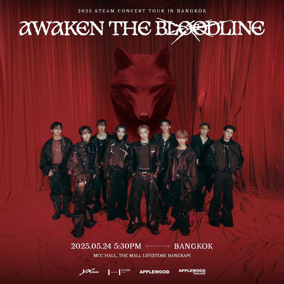 2025 &TEAM CONCERT TOUR 'AWAKEN THE BLOODLINE' in BANKOK 🇹🇭 エン