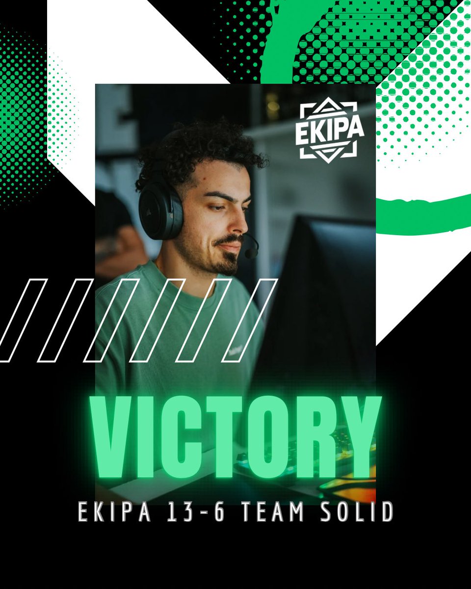 ekipa_gg's tweet photo. Ontem o admin estava de folga por isso esta vem com delay 😅
Chegamos, vimos e vencemos e demos cabo dos #TeamSolid. 💣
🟢 Estamos 3-2 na ESEA Entry e o nosso objetivo são os playoffs. 🟢
Grande vitória rapazes! ⚔️
Quarta voltamos ao server.
#bepartofthewinningteam https://t.co/dSPTndhFID