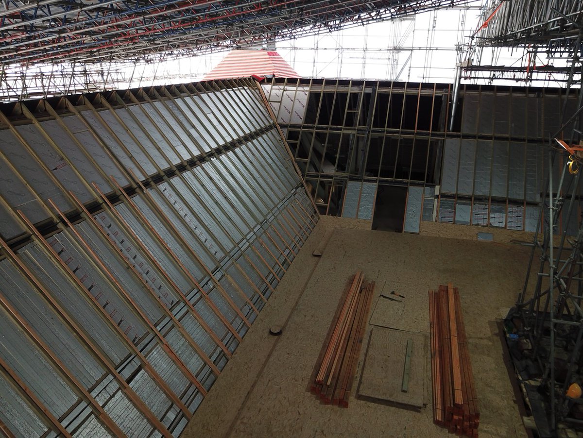 More progress pictures of the RAAC remediation works last week at Roding Valley High School. <a href="/LearyBrothers/">Leary Brothers Ltd.</a> #leadingthewayonRAAC #makingschoolssafe #RAACconcrete #ConcreteCrisis #schoolsafety #RAAC #schoolsaffectedbyRAAC