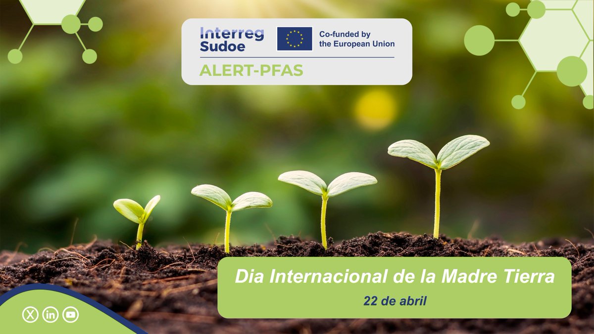 ALERT-PFAS (@alertpfas) on Twitter photo Celebramos el Día Internacional de la Madre Tierra! ✨🌍
🔥 En ALERT-PFAS contribuimos a restaurar ecosistemas dañados a través de detección y prevención de contaminantes como los #PFAS en áreas afectadas por incendios forestales 🇫🇷🇪🇸🇵🇹
#Sudoe <a href="/6Sudoe/">Interreg SUDOE</a> #Interreg Celebramos el Día Internacional de la Madre Tierra! ✨🌍
🔥 En ALERT-PFAS contribuimos a restaurar ecosistemas dañados a través de detección y prevención de contaminantes como los #PFAS en áreas afectadas por incendios forestales 🇫🇷🇪🇸🇵🇹
#Sudoe <a href="/6Sudoe/">Interreg SUDOE</a> #Interreg