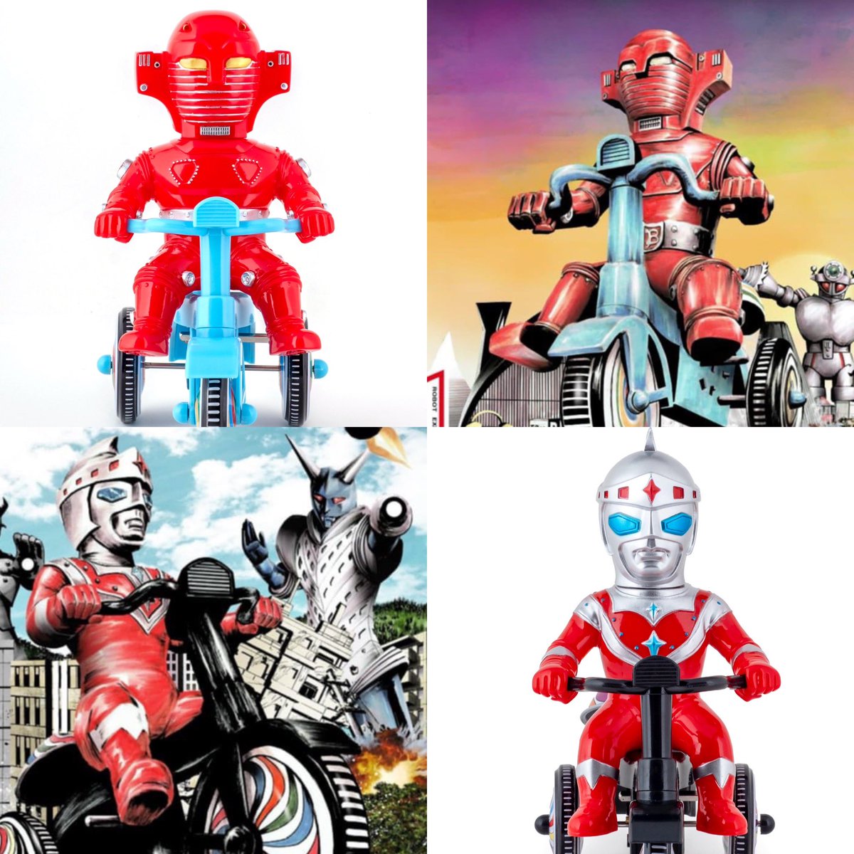 Kaiju One スーパーロボット レッドバロン三輪車 宣弘社 スーフェス91 Kaiju One スーパーロボット レッドバロン三輪車 宣弘社