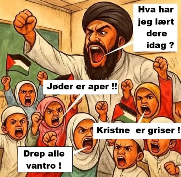 Vi leser om at Koranen leses høyt fra Kampen kirke i Påsken. Hvor mange moskeer leser fra Bibelen i Påskehøytiden, tror dere? Norge har ingen statskirke og vi ønsker å være liberale, godkjenne de mange religioner, men hvorfor denne favoriseringen når vi kjenner til baksiden?