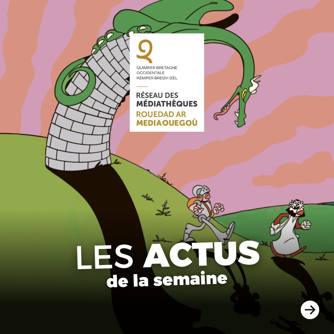 MediaQuimperBO's tweet photo. ℹ Les actualités des médiathèques à ne pas louper !

Retrouvez toutes les infos dans notre programme et dans l'onglet "Agenda" de notre site web. https://t.co/3dtdtbxrFc