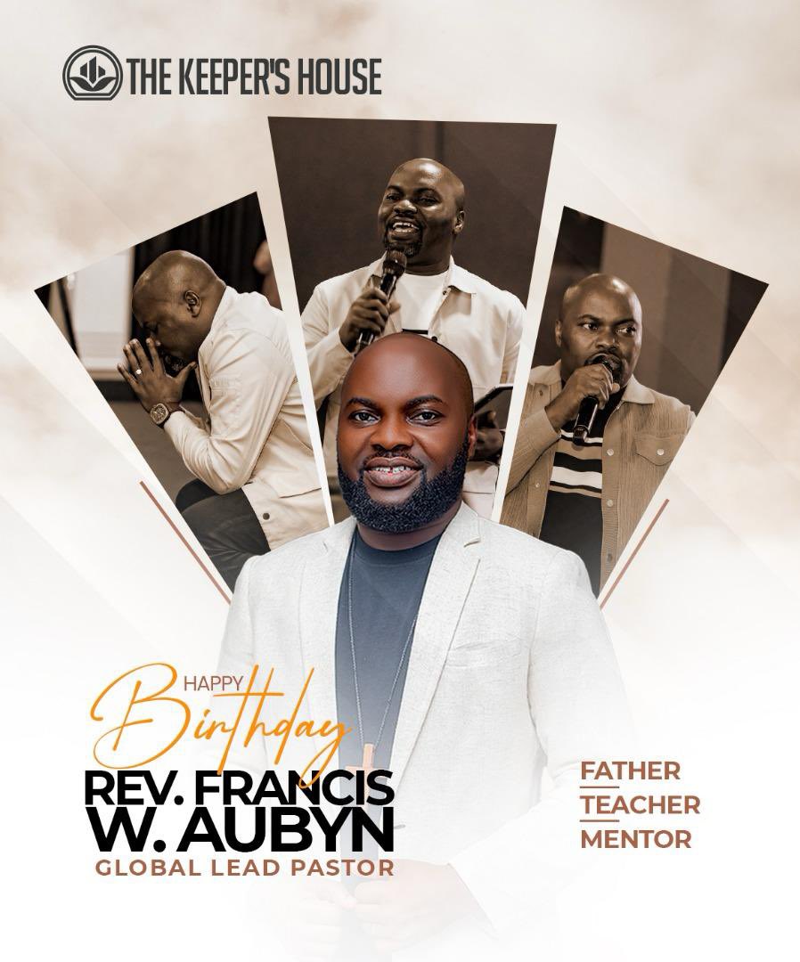 With our hearts filled with gratitude we celebrate our Global Lead Pastor <a href="/FrancisAubyn/">Rev. Francis Aubyn</a> for many years of impact, leadership and love.
Happy Birthday, God bless you. 
.
.
#HappyBirthday 
#FrancisAubyn 
#TKHCI