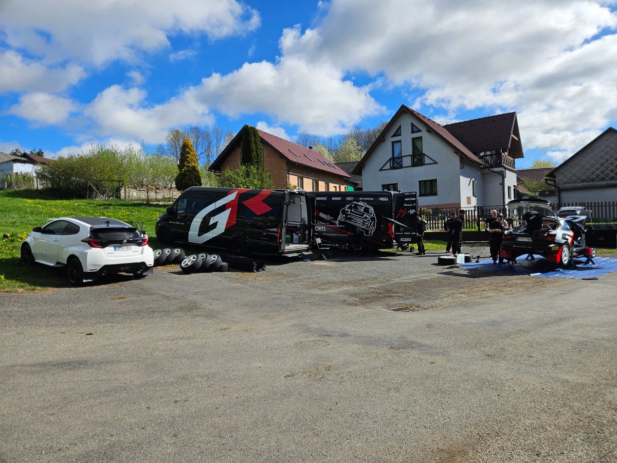 Preparing for Vltava Rally in Czech Republic! 🤩

#Toyota #JMLSports