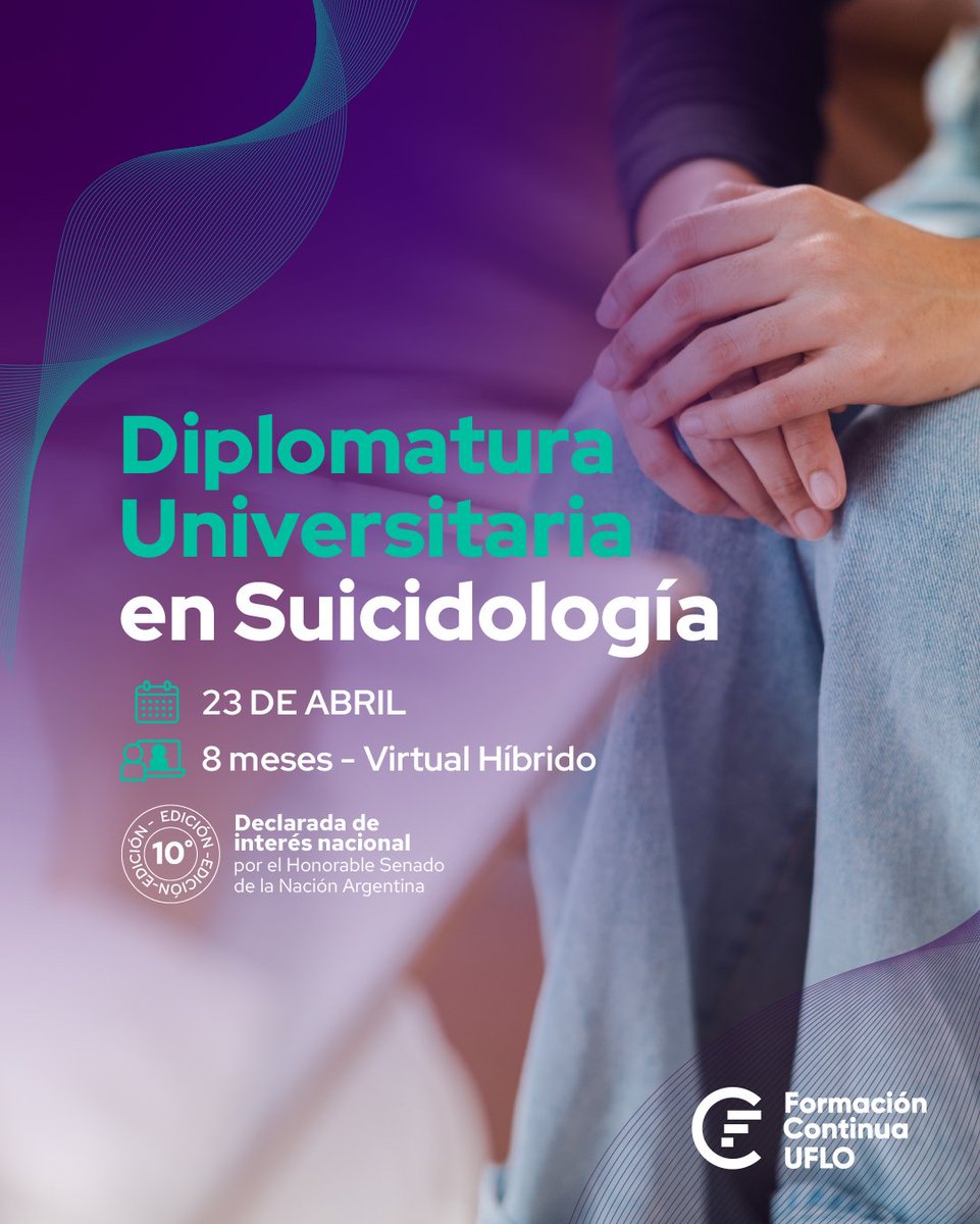 formacion.uflo.edu.ar/index.php/prod… 
<a href="/IASPinfo/">International Association for Suicide Prevention</a> <a href="/suicidebelgique/">Centre de Prévention du Suicide</a> #SuicidePrevention