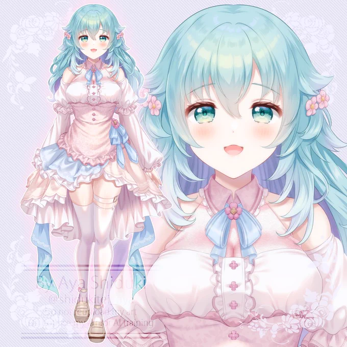 オリジナルキャラクターをお姉さん化しましたこれからプロフなどで使っていこうと思いますのでよろしくお願いします#oc 