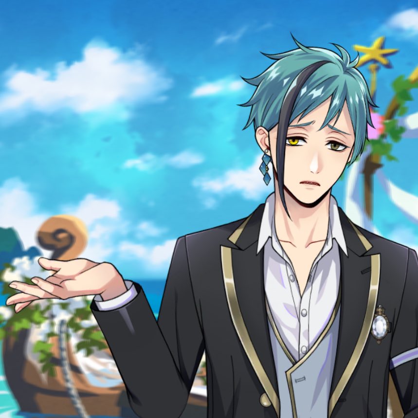 親子…………;;;;;;

目元や口元はジェイドっぽいけど、眉毛や表情がフロイド。
遺伝子を感じた………ありがとう。