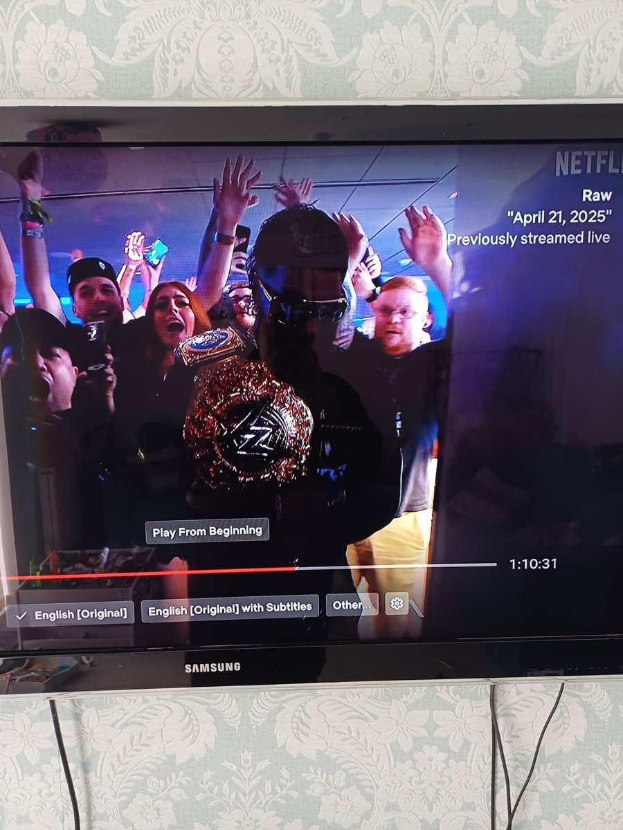 Good brother <a href="/SirJamieH/">Jamie 🔰</a> made it on #RawAfterMania