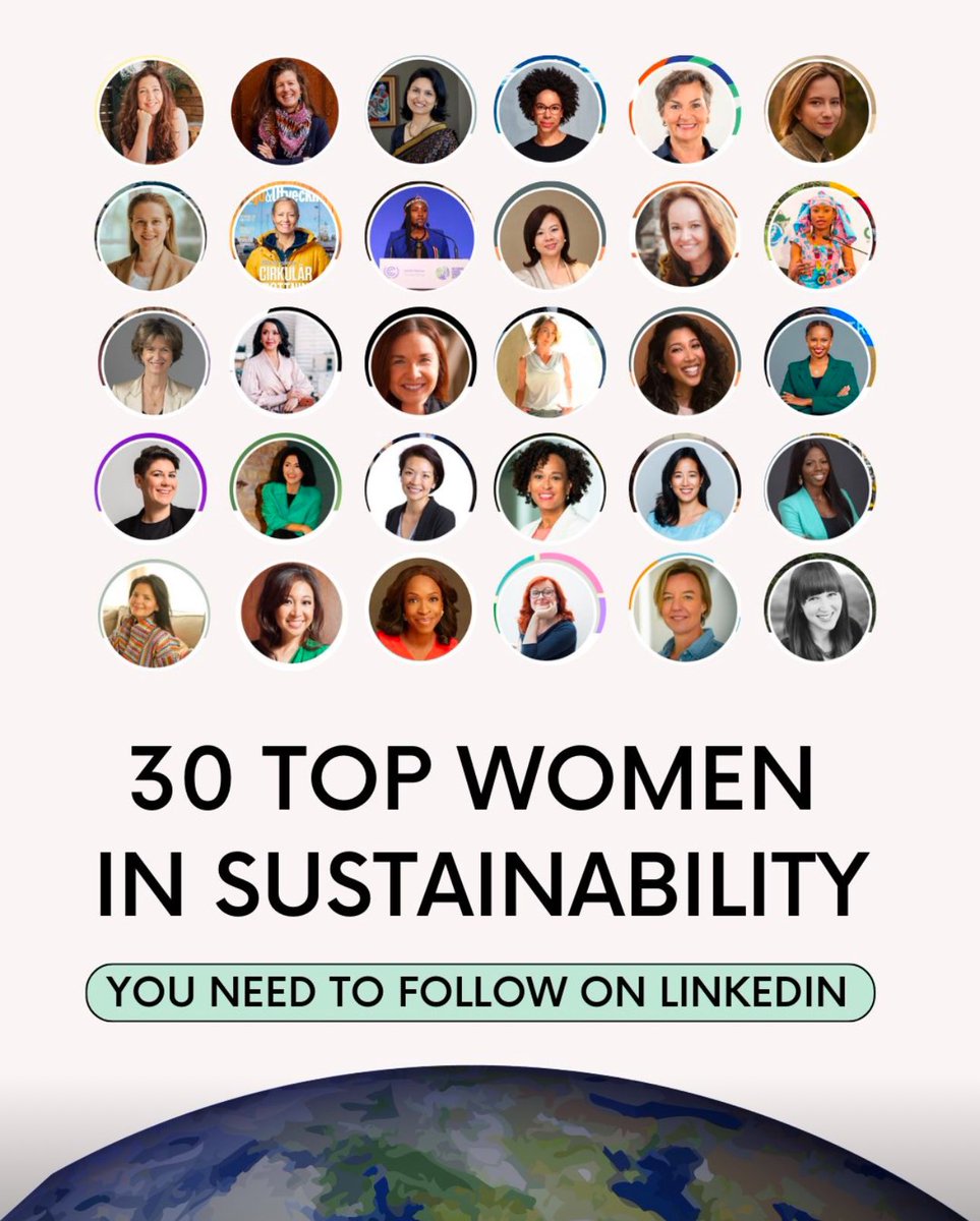 Celebrating #Earthday in style! Honored to be featured alongside powerful women I admire and look up to, across the globe! 

View the post here: linkedin.com/posts/claire-c…

#EarthDay2025