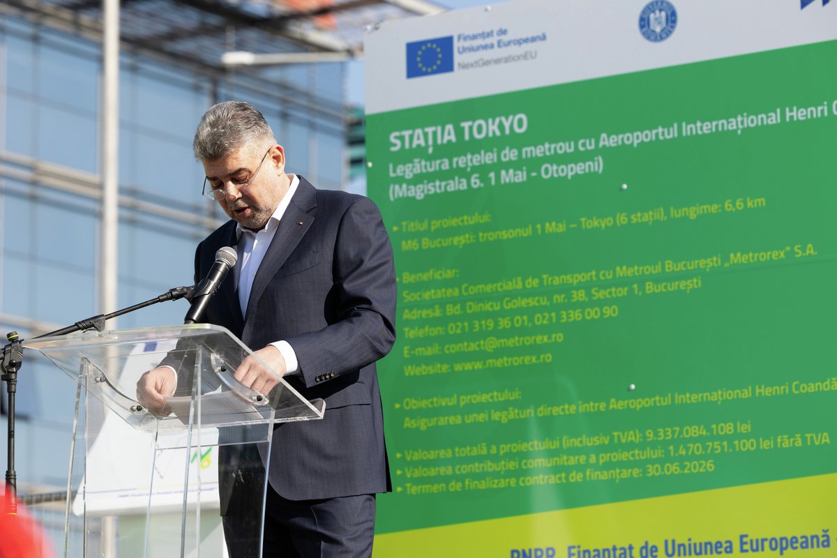 jica_direct_en's tweet image. 🇷🇴 In Bucharest, Romania, tunnel excavation has started for a new metro line. The 14.2 km line will link the international airport with the city center, easing traffic congestion and reducing air pollution. #Metrorex