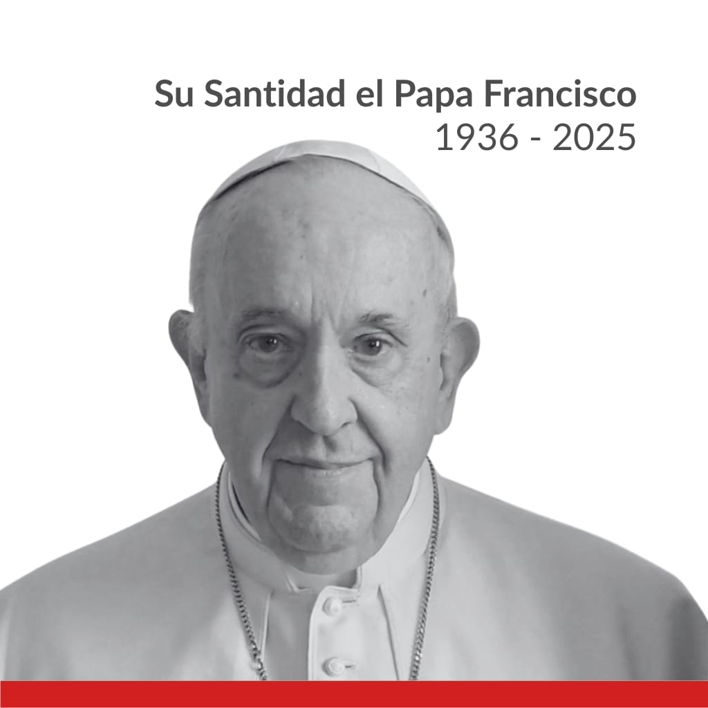 La USAL expresa su sentido pésame por el fallecimiento de Su Santidad el Papa Francisco, figura de referencia moral y defensor incansable de los valores humanos que nuestra institución comparte y promueve desde hace siglos.
Su legado permanecerá como inspiración para todos.